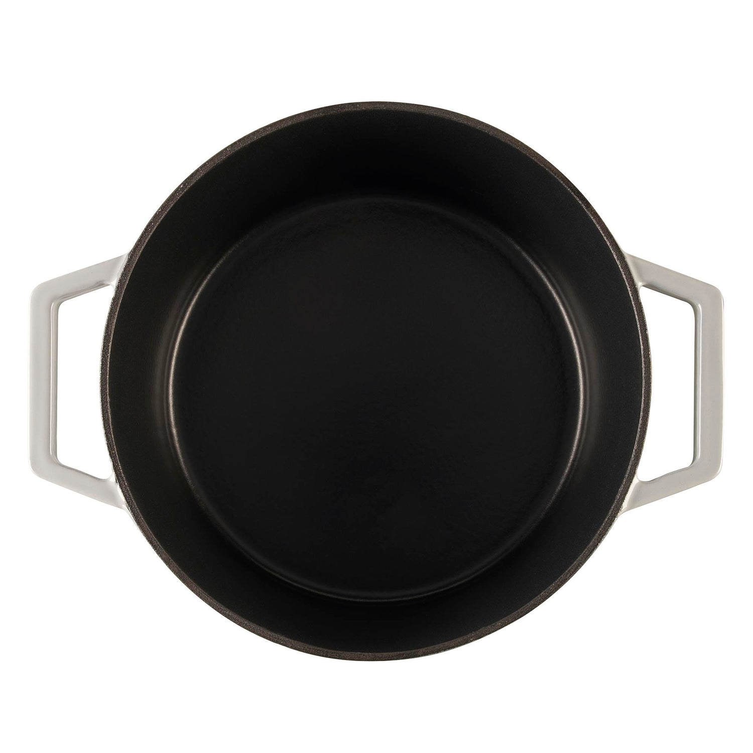 Cooks Professional 26cm Cast Iron Casserole | Graduated Grey