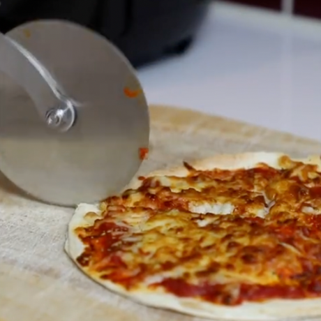 Air Fryer Wrap Pizzas Recipe