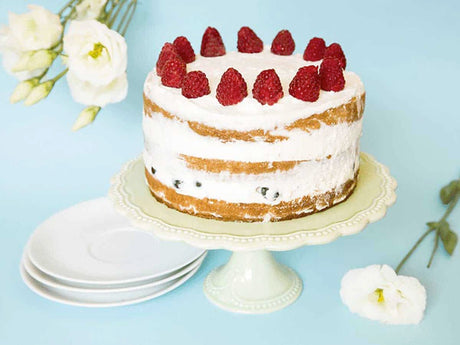 Leah's Raspberry and White Chocolate Cake