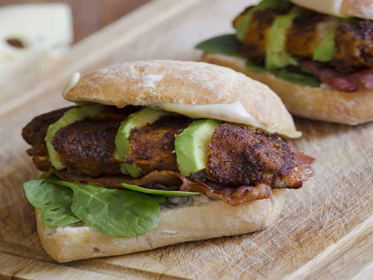 Cajun Chicken Burgers