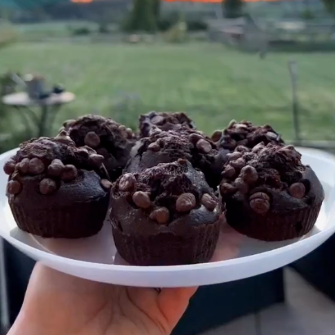 Double Chocolate Muffins Recipe