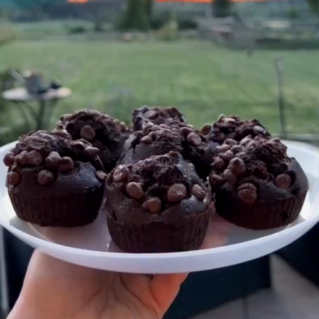 Double Chocolate Muffins Recipe