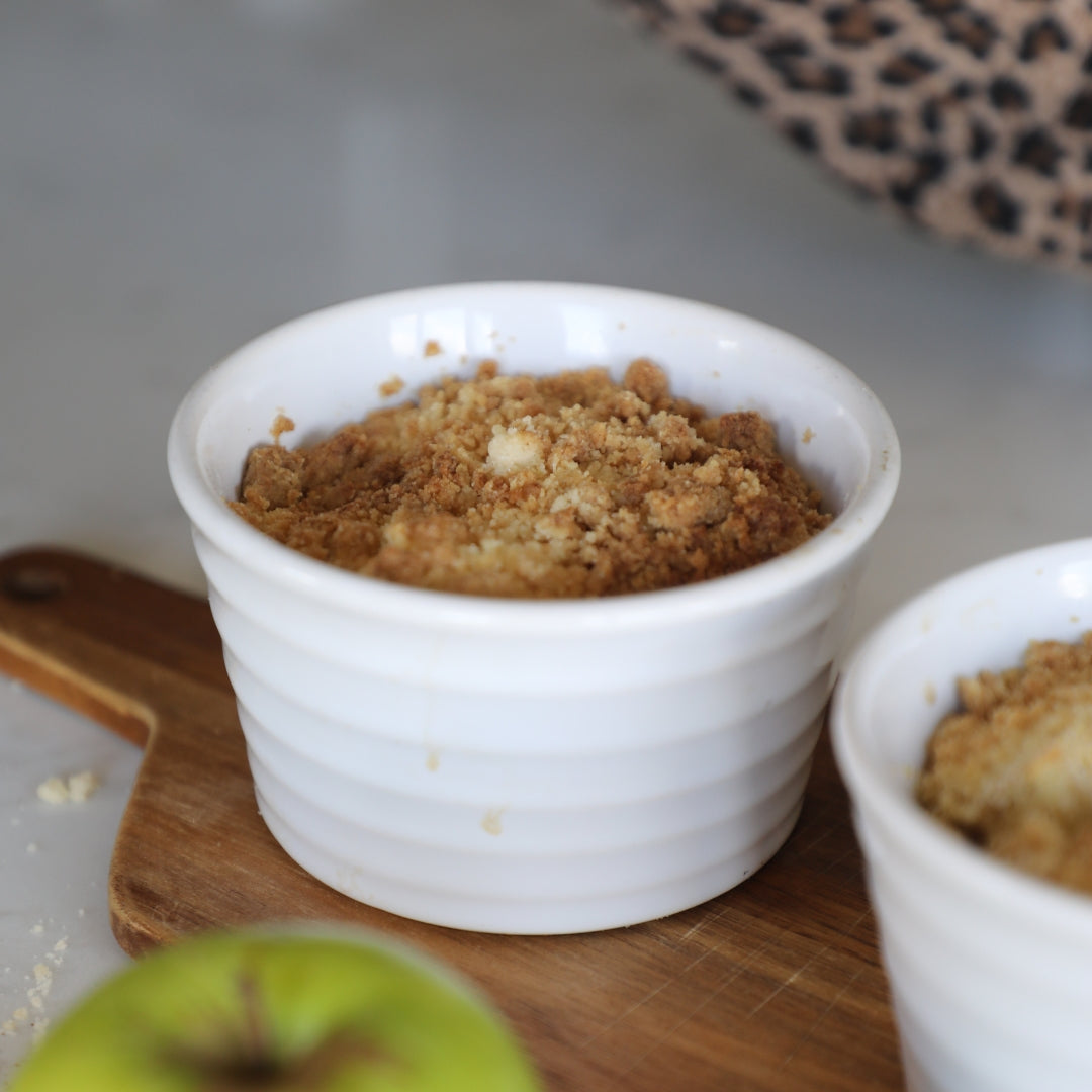 Air Fryer Apple Crumble Recipe