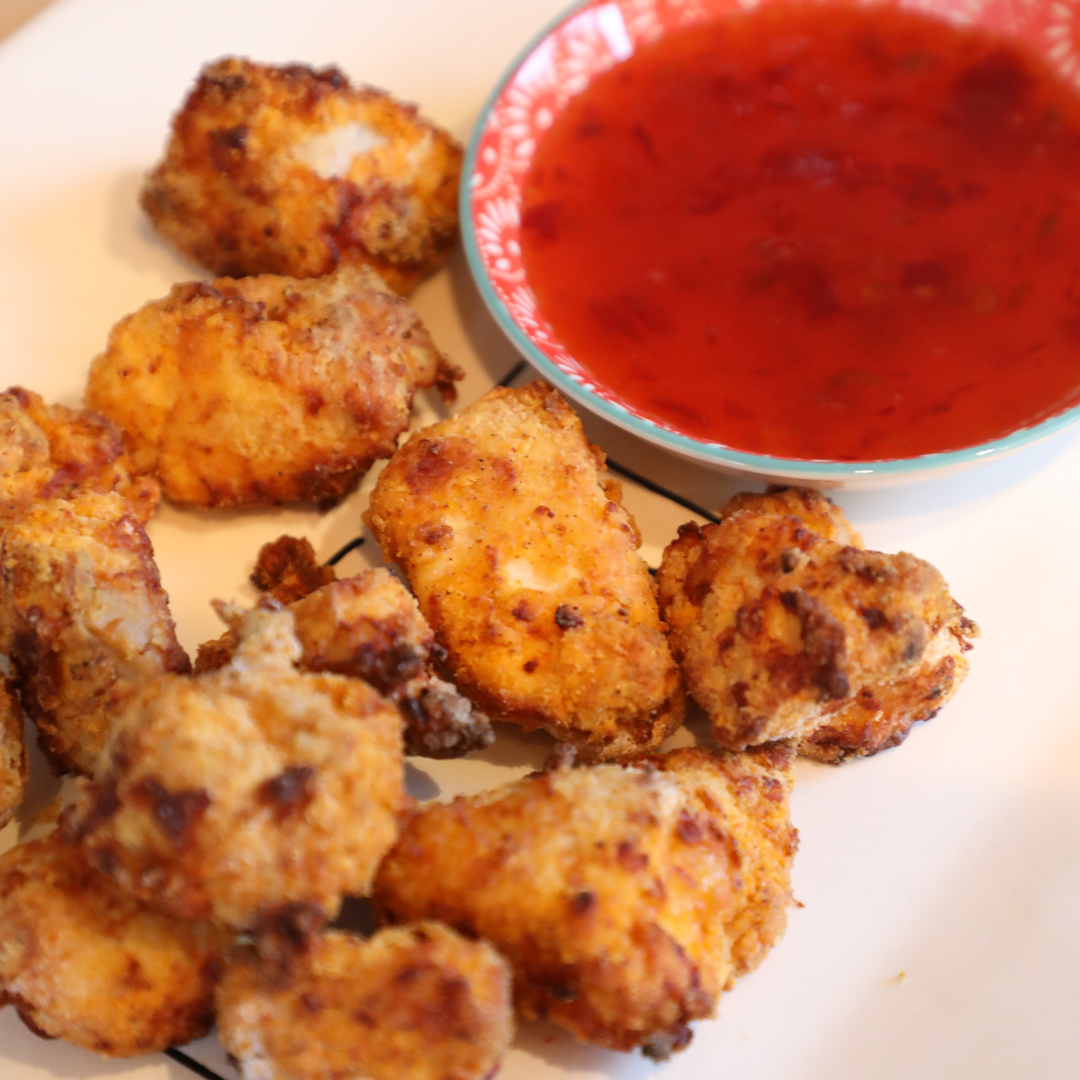 Air Fryer Crispy Chicken Nuggets Recipe