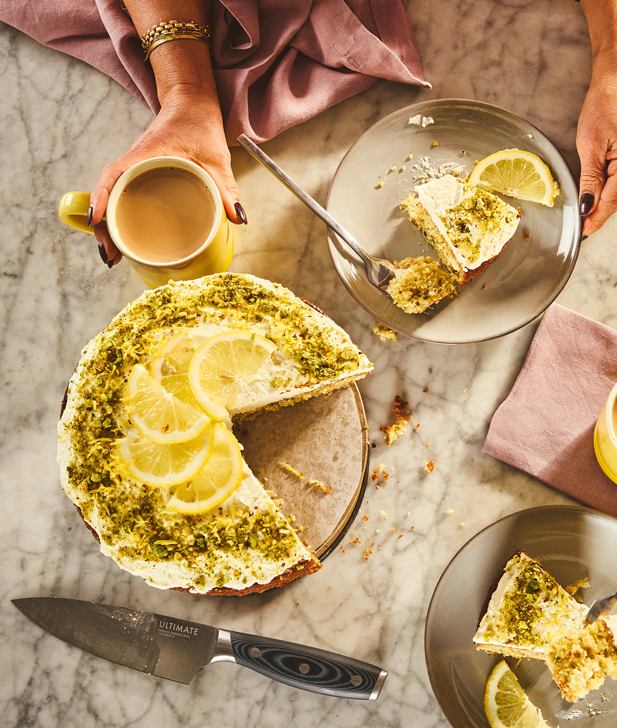 Lemon Pistachio Cake