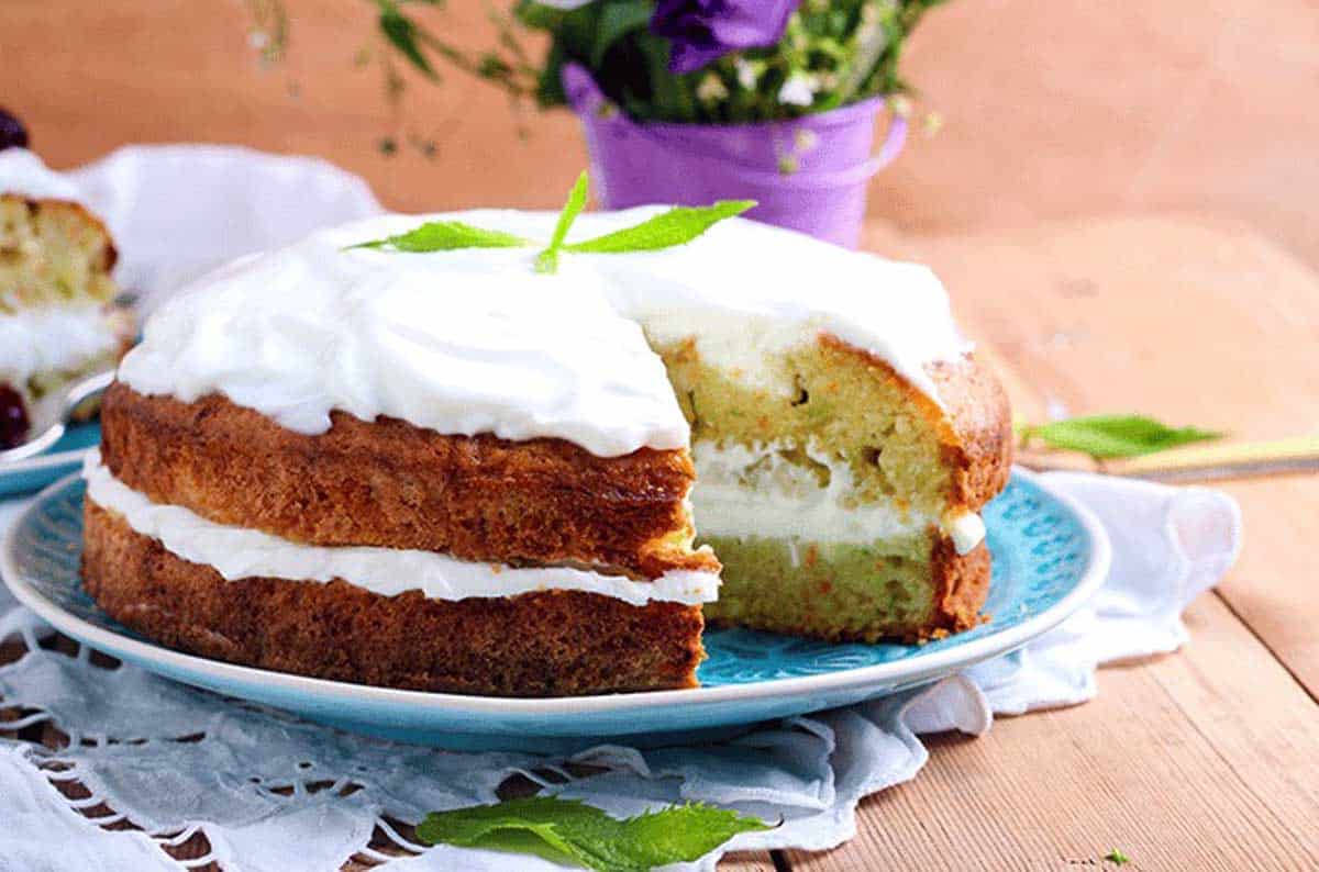 Courgette & Lemon Cake