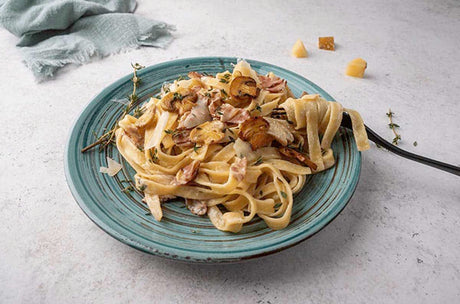 Creamy Pancetta & Mushroom Pasta