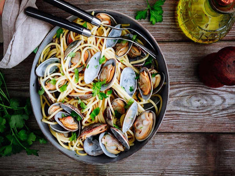 Spaghetti with Mussels
