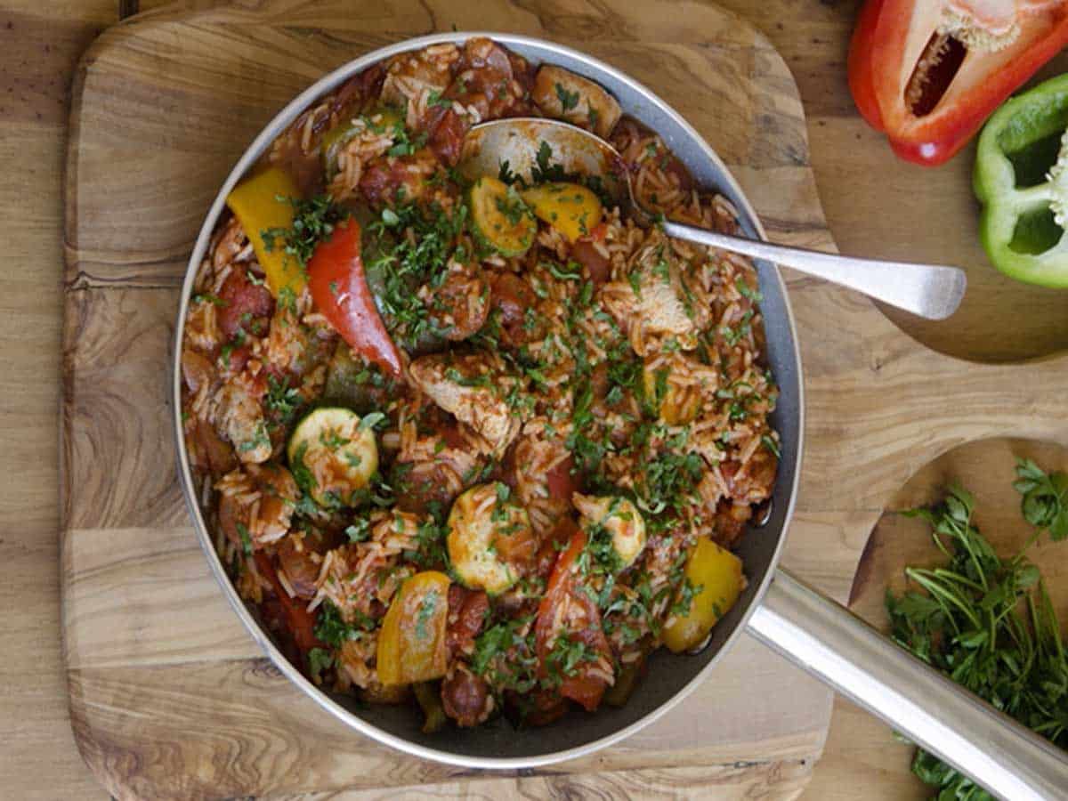 Chicken & Chorizo Jambalaya