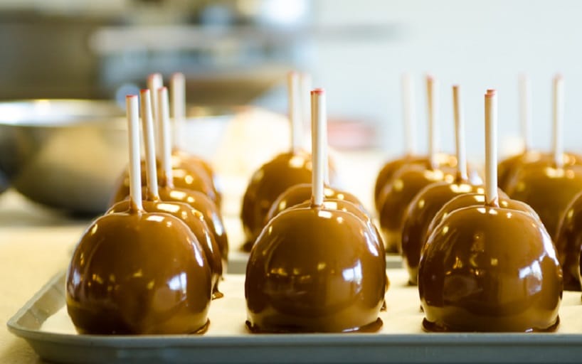 Homemade Toffee Apples