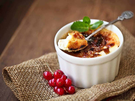 Summer Berry Brulée