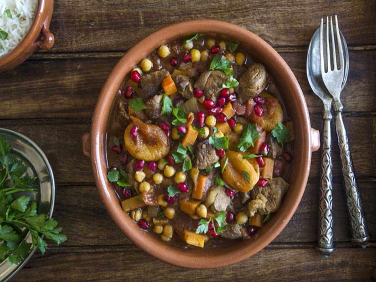 Lamb, Squash & Apricot Tagine
