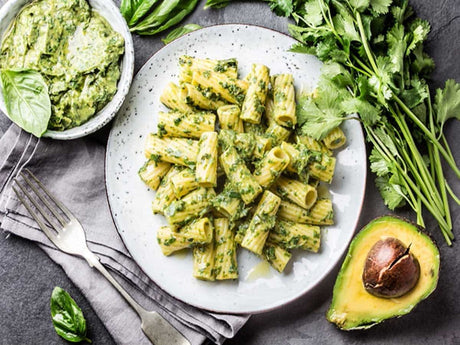 Penne with Avocado Sauce