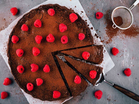 Chocolate & Raspberry Torte
