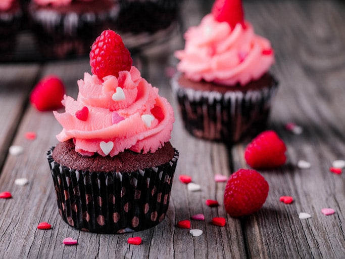 Pink Velvet Cupcakes