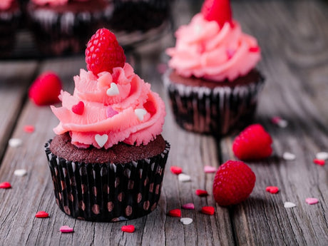 Pink Velvet Cupcakes