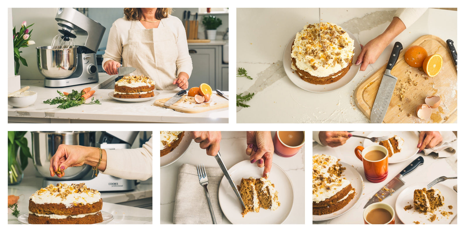 Classic Carrot Cake with a Mascarpone Frosting