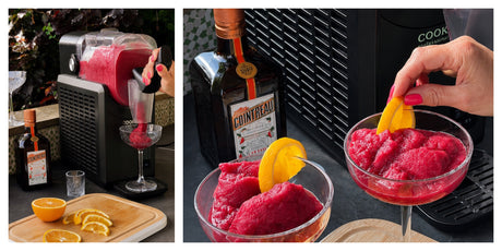 Blood Orange, Cherry and Cointreau Slushy