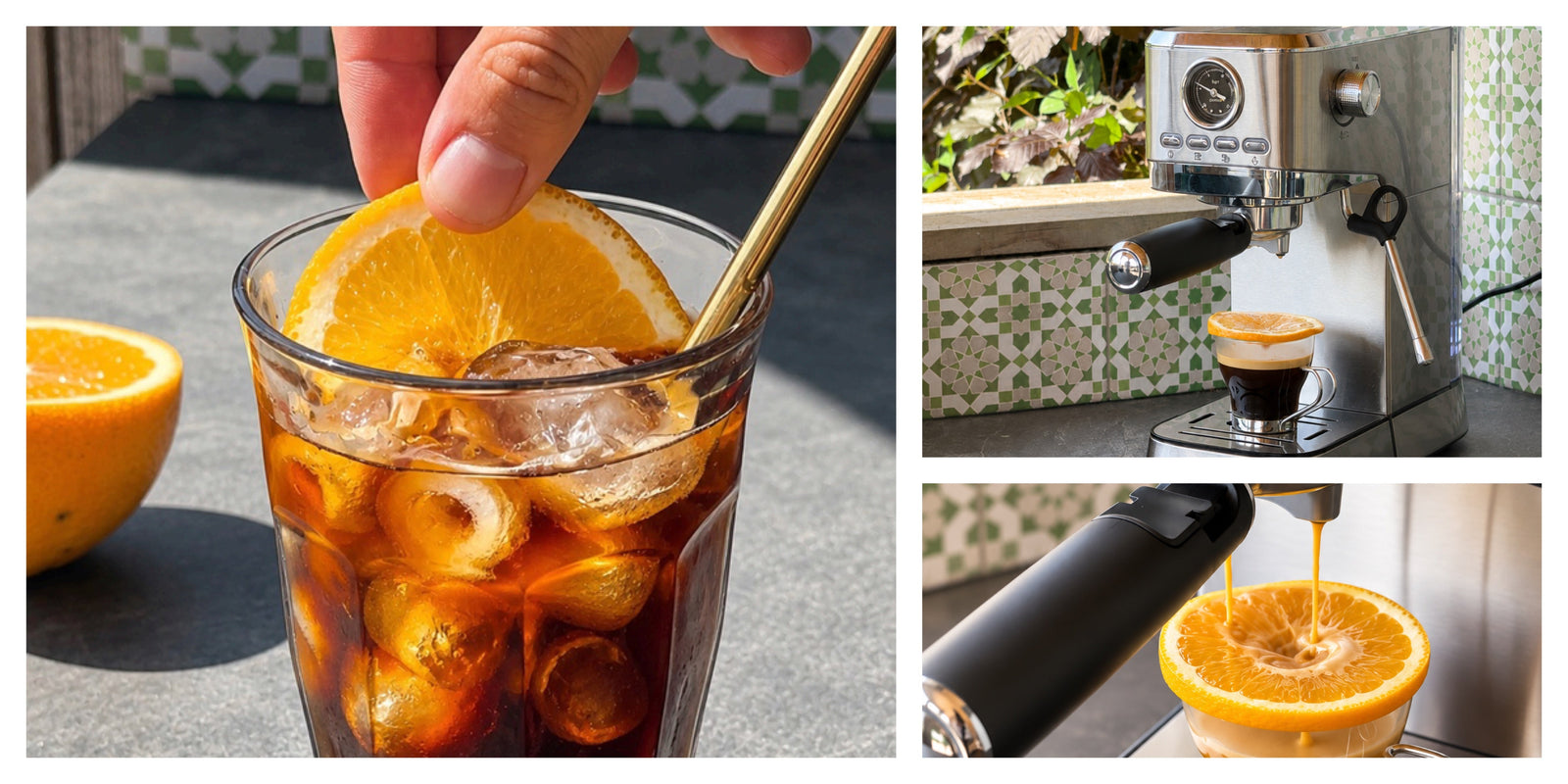 Iced Orange Long Black