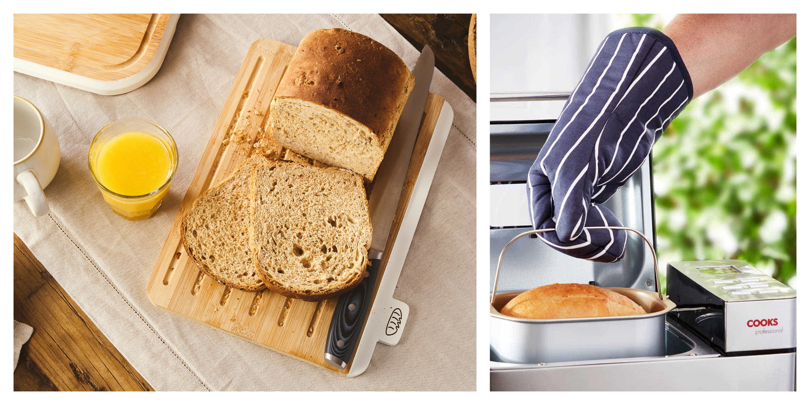 Classic Bread Maker Seeded White Loaf