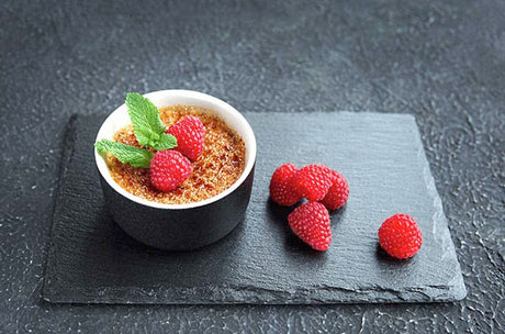 Raspberry Brûlées