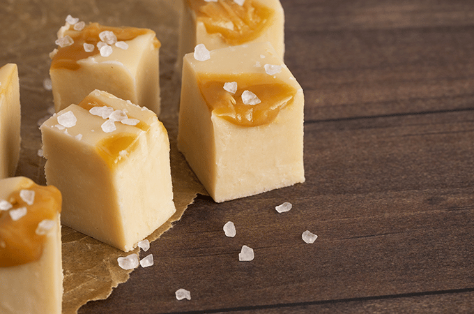 Salted Caramel Fudge