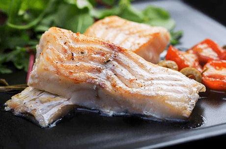 Sizzled Sea Bass & Tenderstem Broccoli