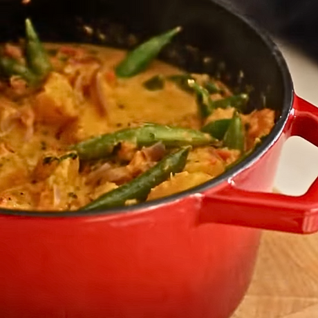 Vegan Thai Red Curry with Pumpkin!🍛