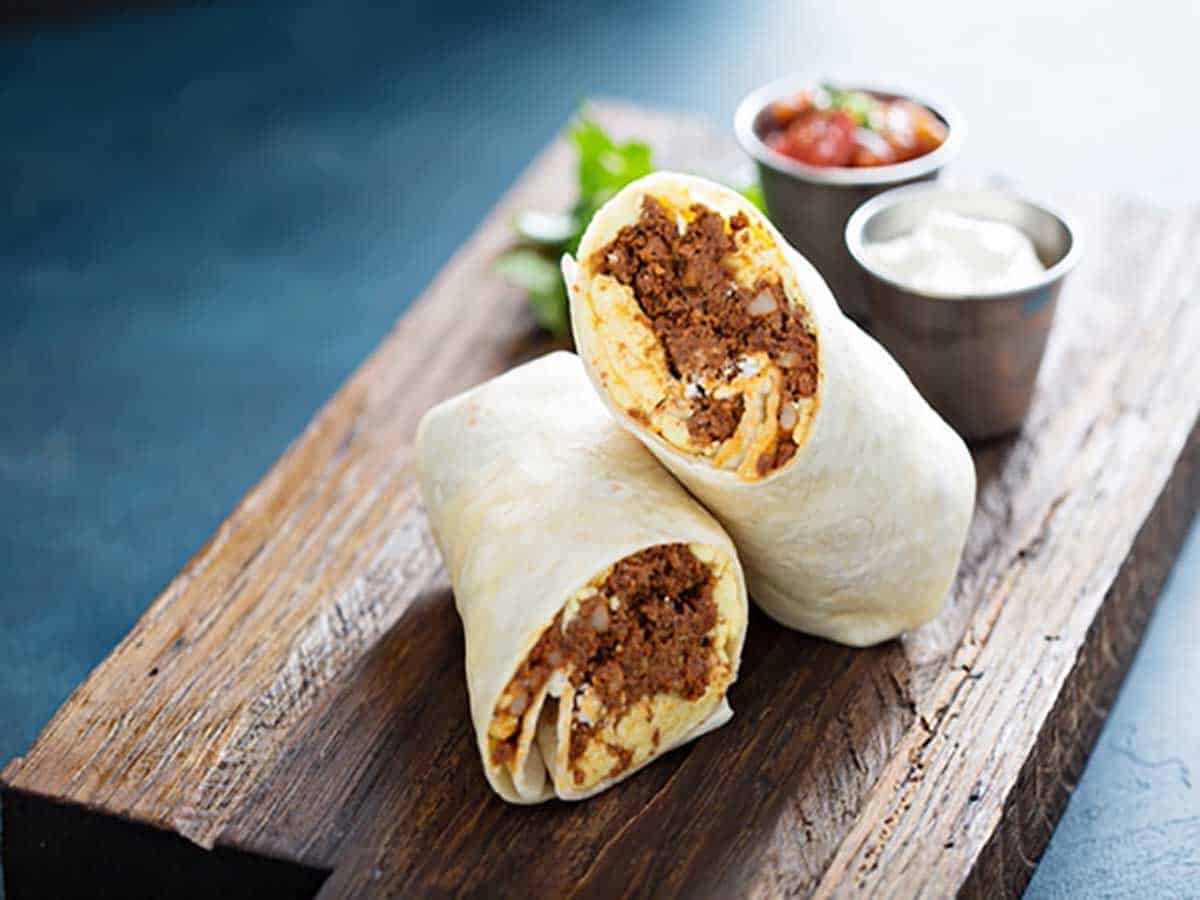 Easy Beef Burritos