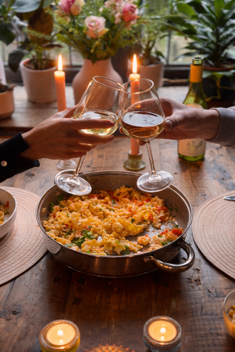 Date Night Inspo - Spicy Garlic & Chilli Prawn Pasta