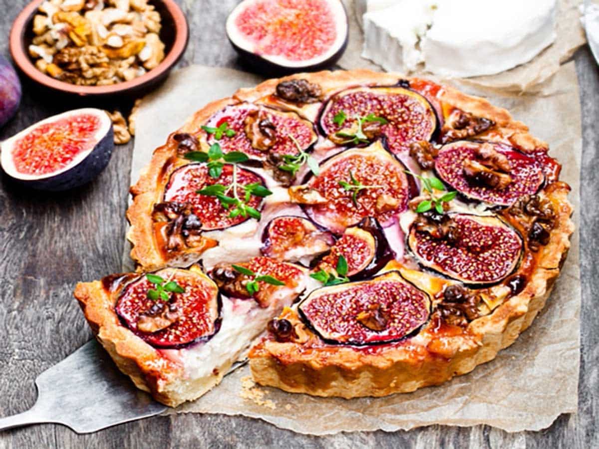 Fig & Blue Cheese Tart