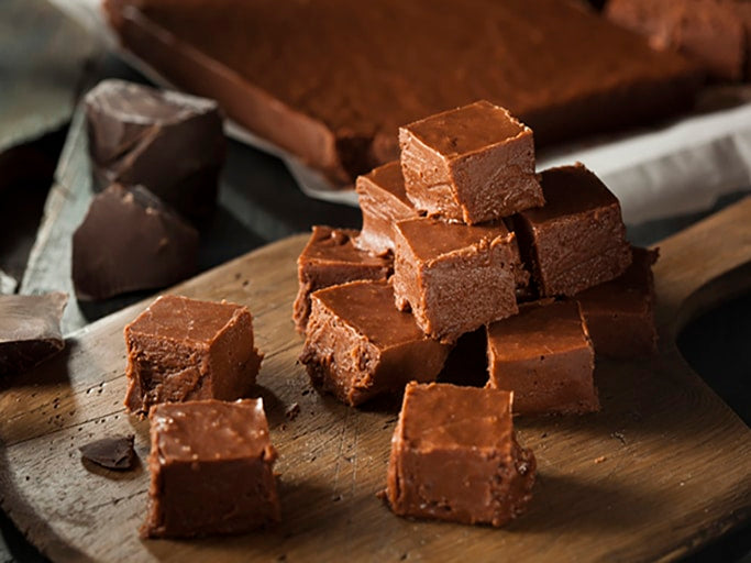 Chocolate & Cherry Fudge