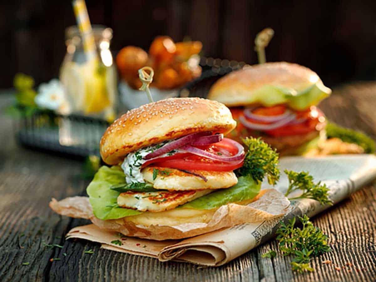 Halloumi Burgers