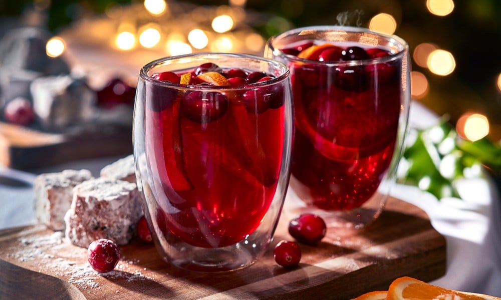 Sloe Gin Mulled Wine