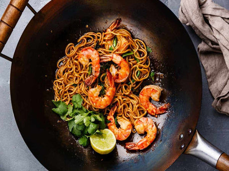 Garlic & Chilli Prawn Noodles