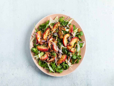 Grilled Peach Salad