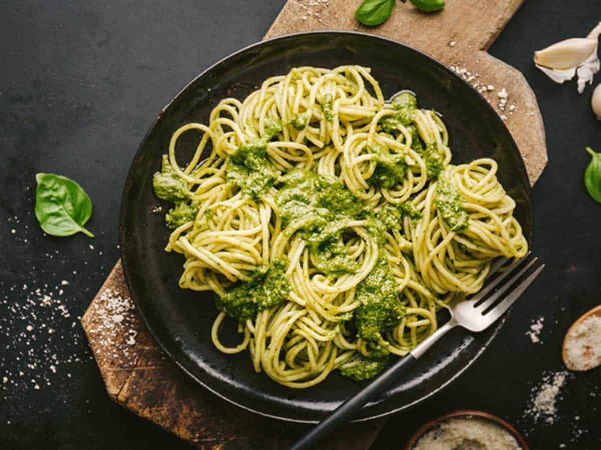 Super Speedy Pesto Sauce