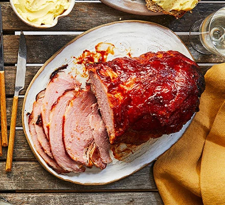 Glazed gammon