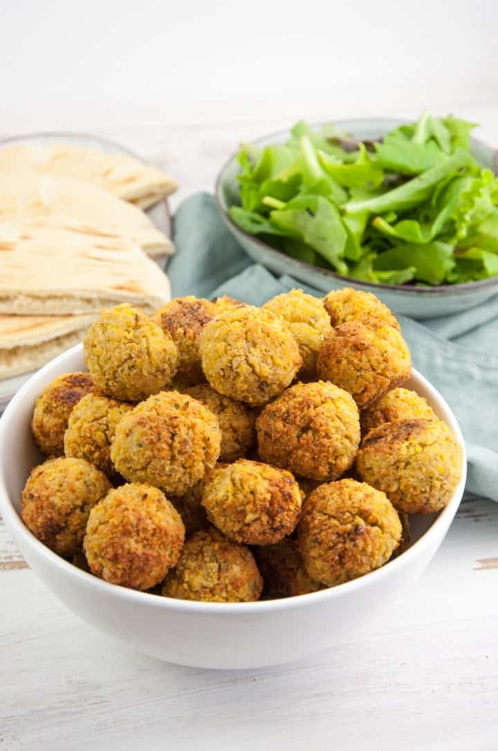 Crispy Baked Falafel Recipe