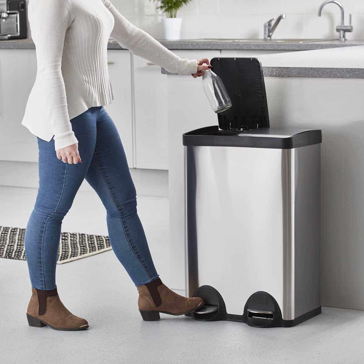 Pedal Recycling Bins
