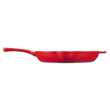 Cook Professional Cast Iron Frying Pan & Skillet 2 Piece Set | Red
