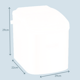 Cooks Professional 1.3L Ice Maker | 12kg / 24h | Silver