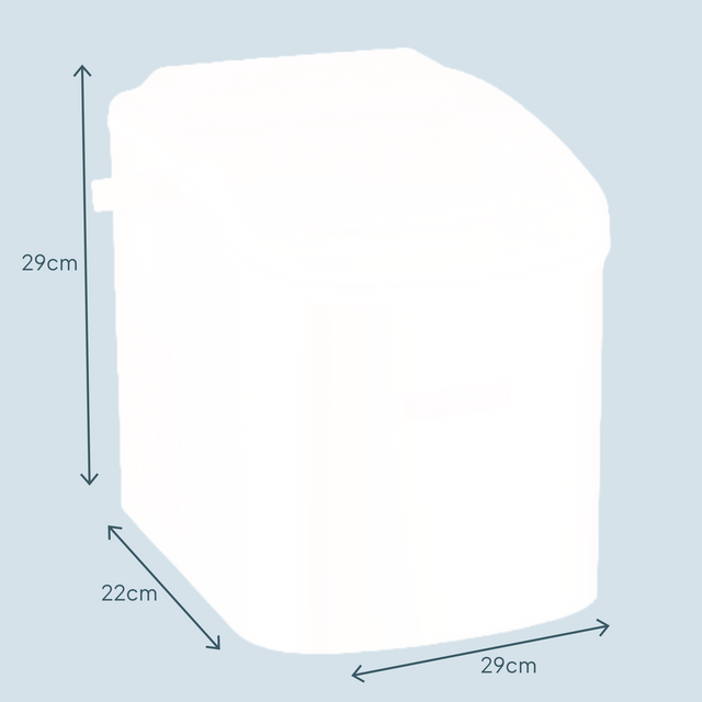 Cooks Professional 1.3L Ice Maker | 12kg / 24h | Silver