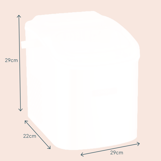 Cooks Professional 1.3L Ice Maker | 12kg / 24h | Black