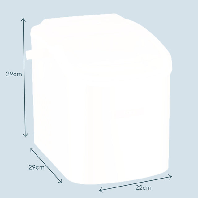 Cooks Professional 1.3L Ice Maker | 12kg / 24h | Silver