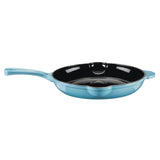 Cooks Professional Cast Iron Frying Pan | Teal