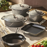 Cooks Professional Set of 5 Cast Iron | Grey