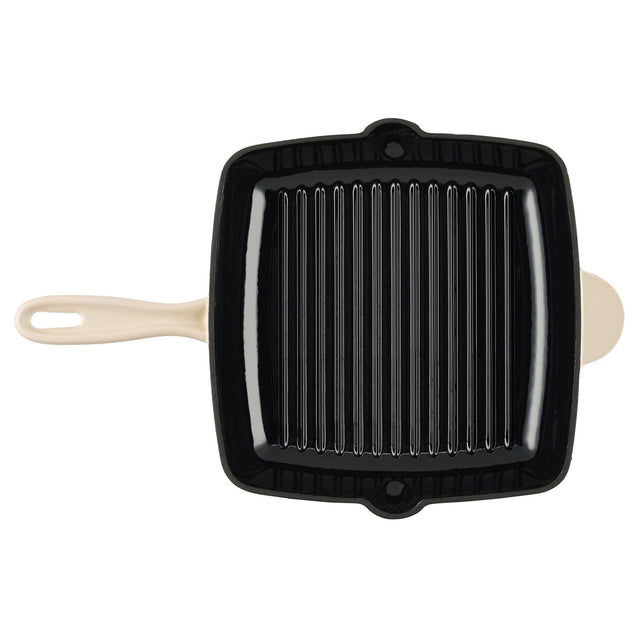 Cooks Professional Cast Iron Skillet Pan | Ivory