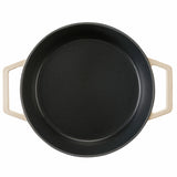 Cooks Professional 26cm Cast Iron Casserole | Ivory