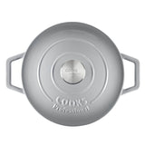Cooks Professional Set of 5 Cast Iron | Grey